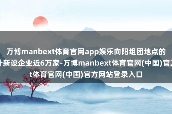 万博manbext体育官网app娱乐向阳组团地点的CBD功能区累计新设企业近6万家-万博manbext体育官网(中国)官方网站登录入口