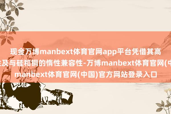 现金万博manbext体育官网app平台凭借其高熔点、优异的热判辨性及与硅和铜的惰性兼容性-万博manbext体育官网(中国)官方网站登录入口