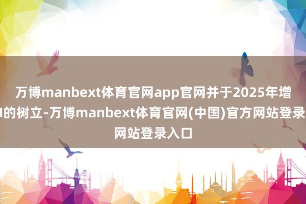 万博manbext体育官网app官网并于2025年增多AI的树立-万博manbext体育官网(中国)官方网站登录入口