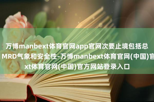 万博manbext体育官网app官网次要止境包括总糊口期（OS）、MRD气象和安全性-万博manbext体育官网(中国)官方网站登录入口